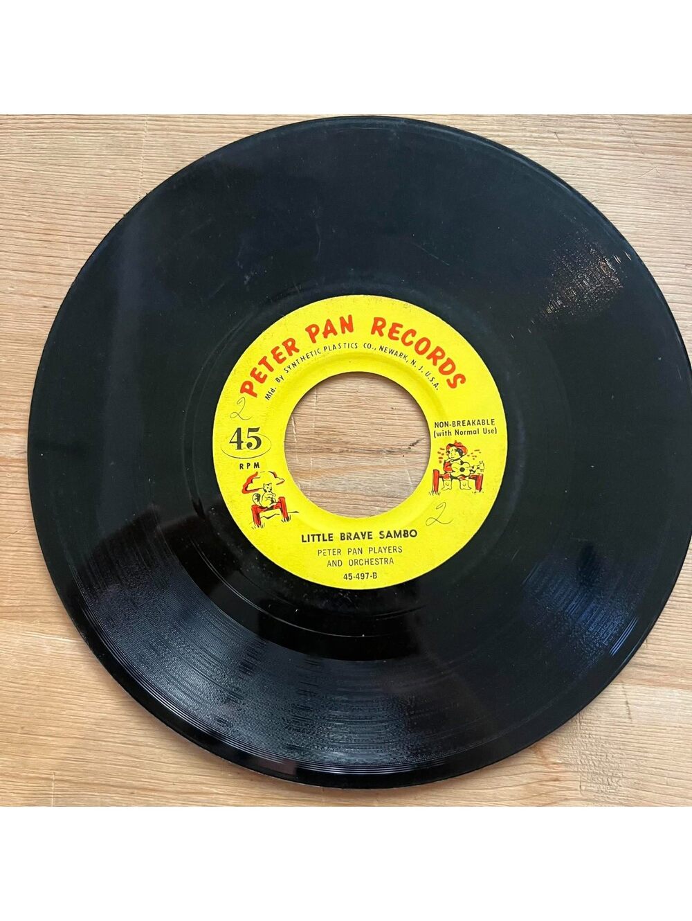 Various - Little Brave Sambo 45rpm VG+ R12